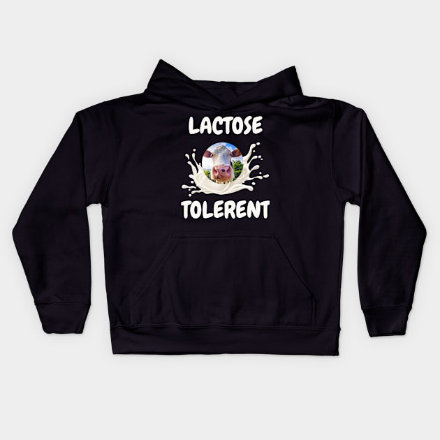 lactose tolerant Kids Hoodie by Avenue 21